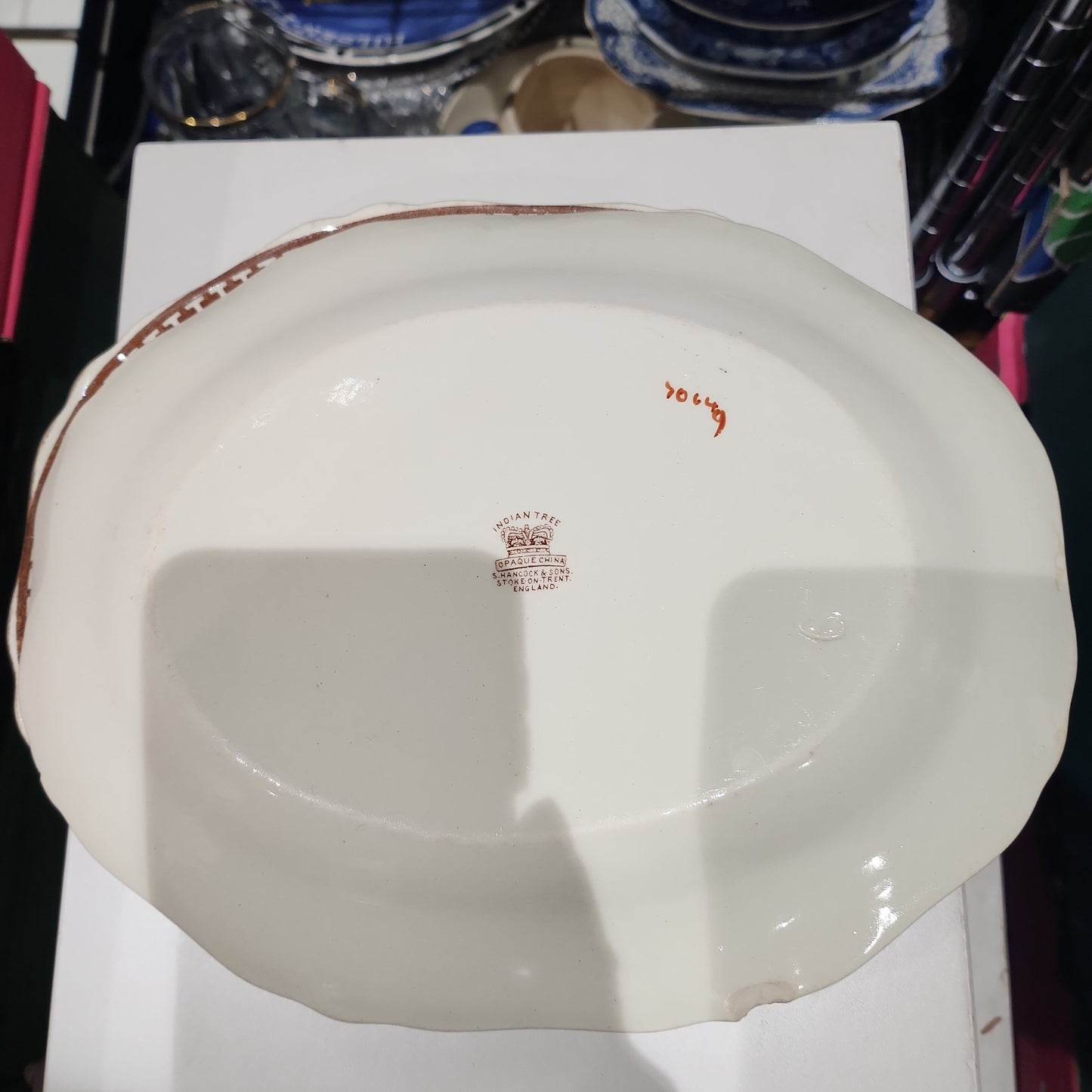 Rare Hancock and son India Tree Platter