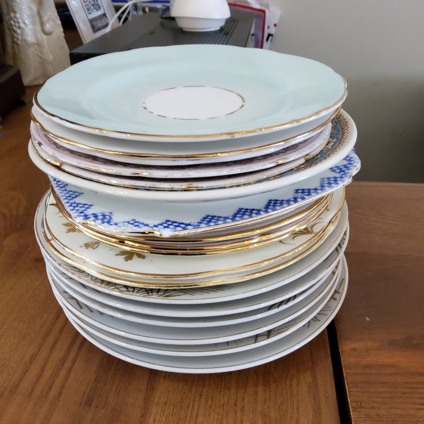 Collection of Assorted Cake Plates (Various Brands Group 1)
