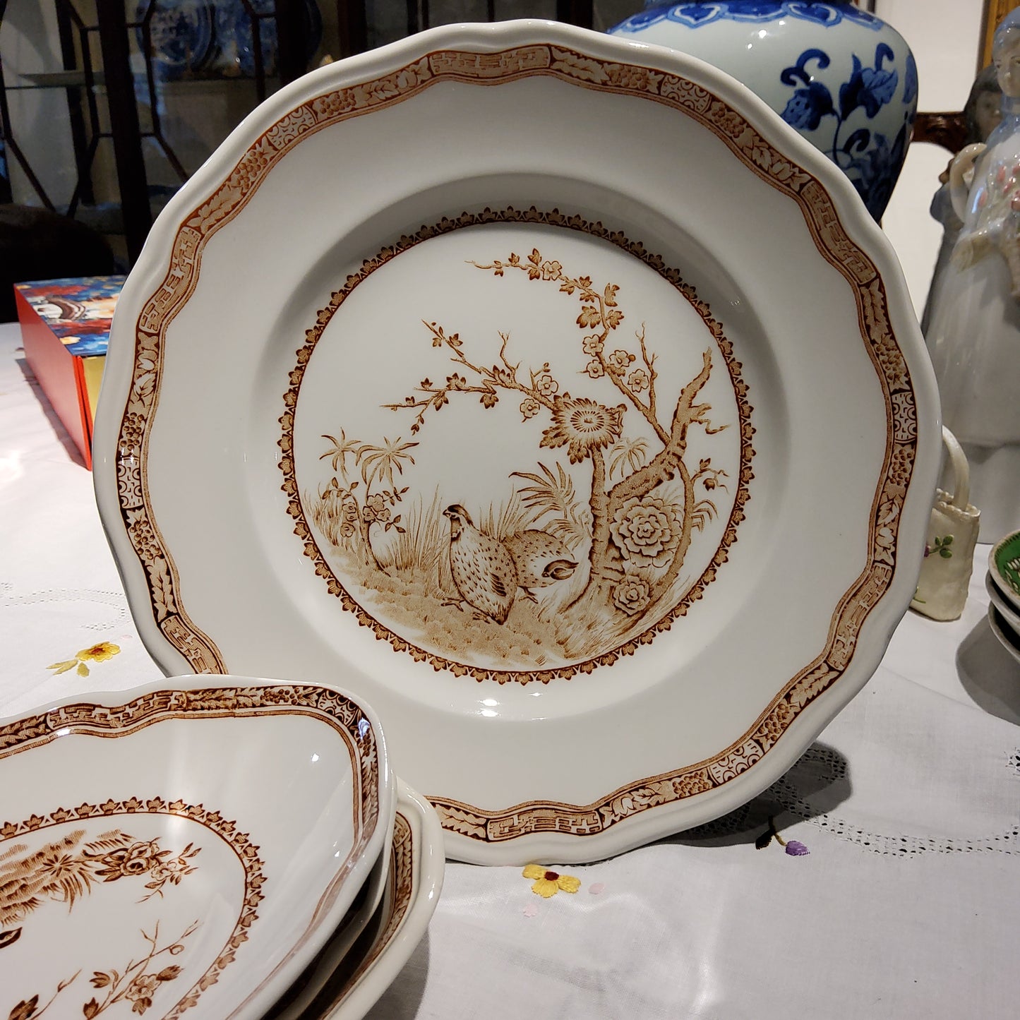 Assorted Quail Series Breakfast Plate (22.5cm)