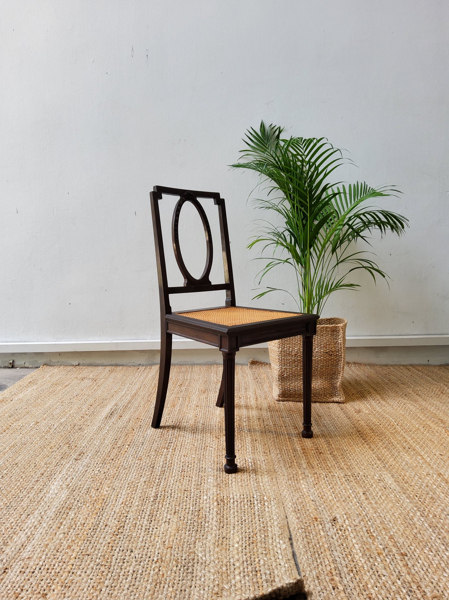 Georgian mahogany side or dining chair