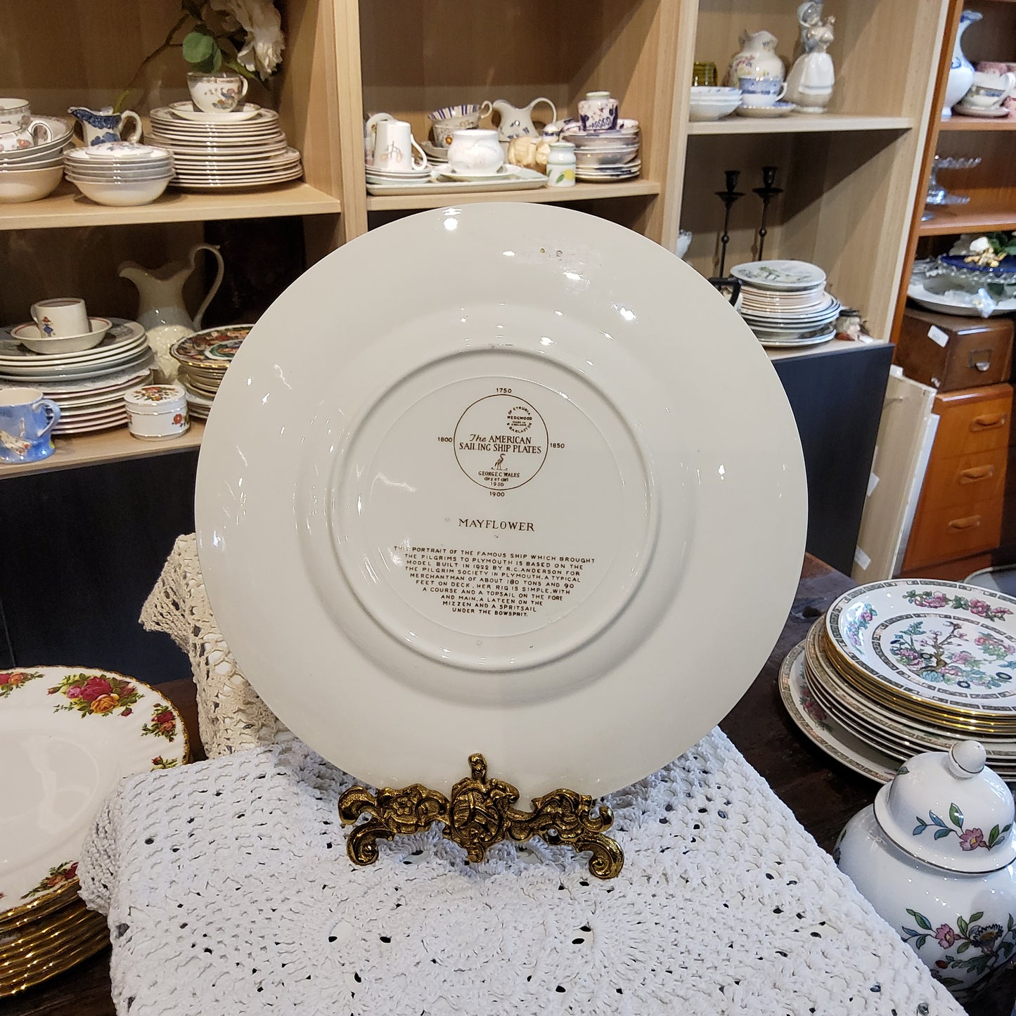 Wedgwood Bethel From The American Sailing Ship Plates Collection