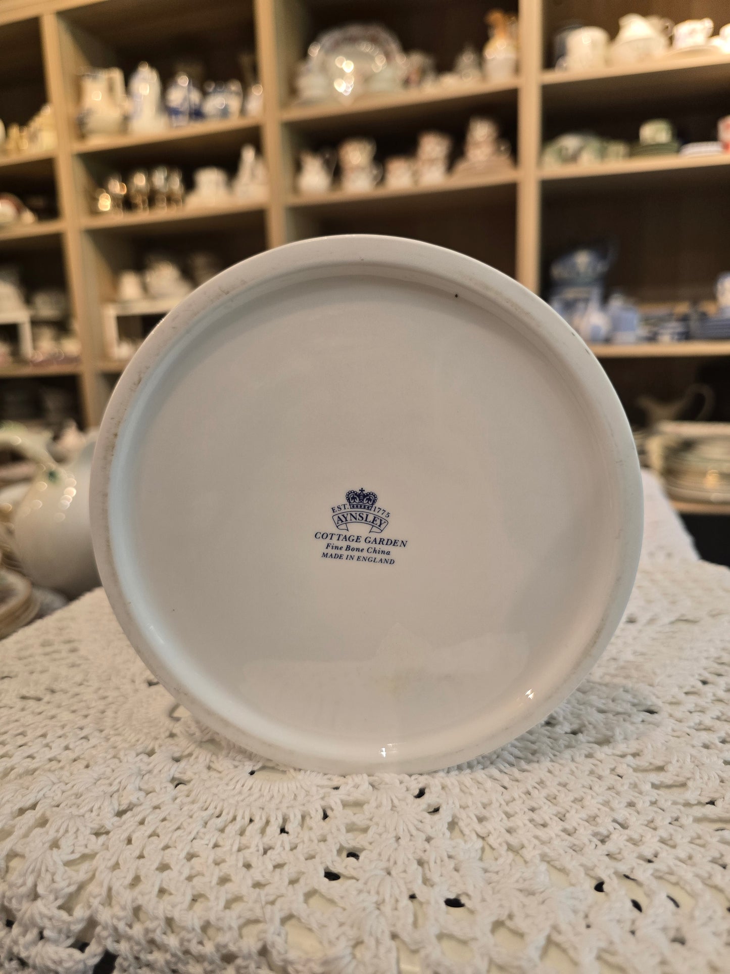 Aynsley "Cottage Garden" Ginger Pot