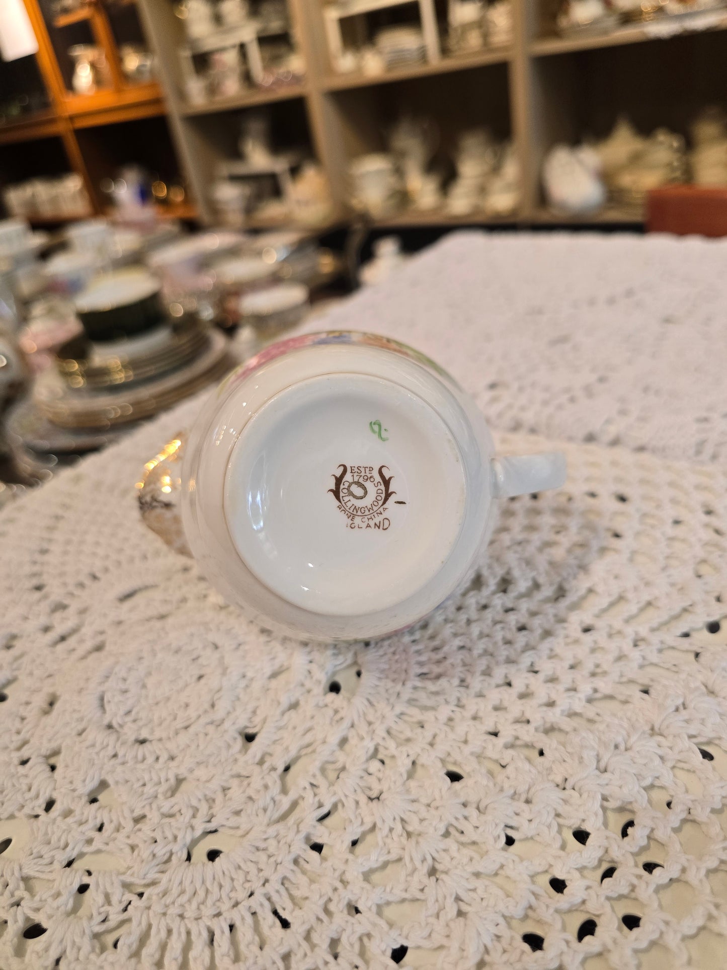 CollingWoods ESTP 1796 Bone China Creamer