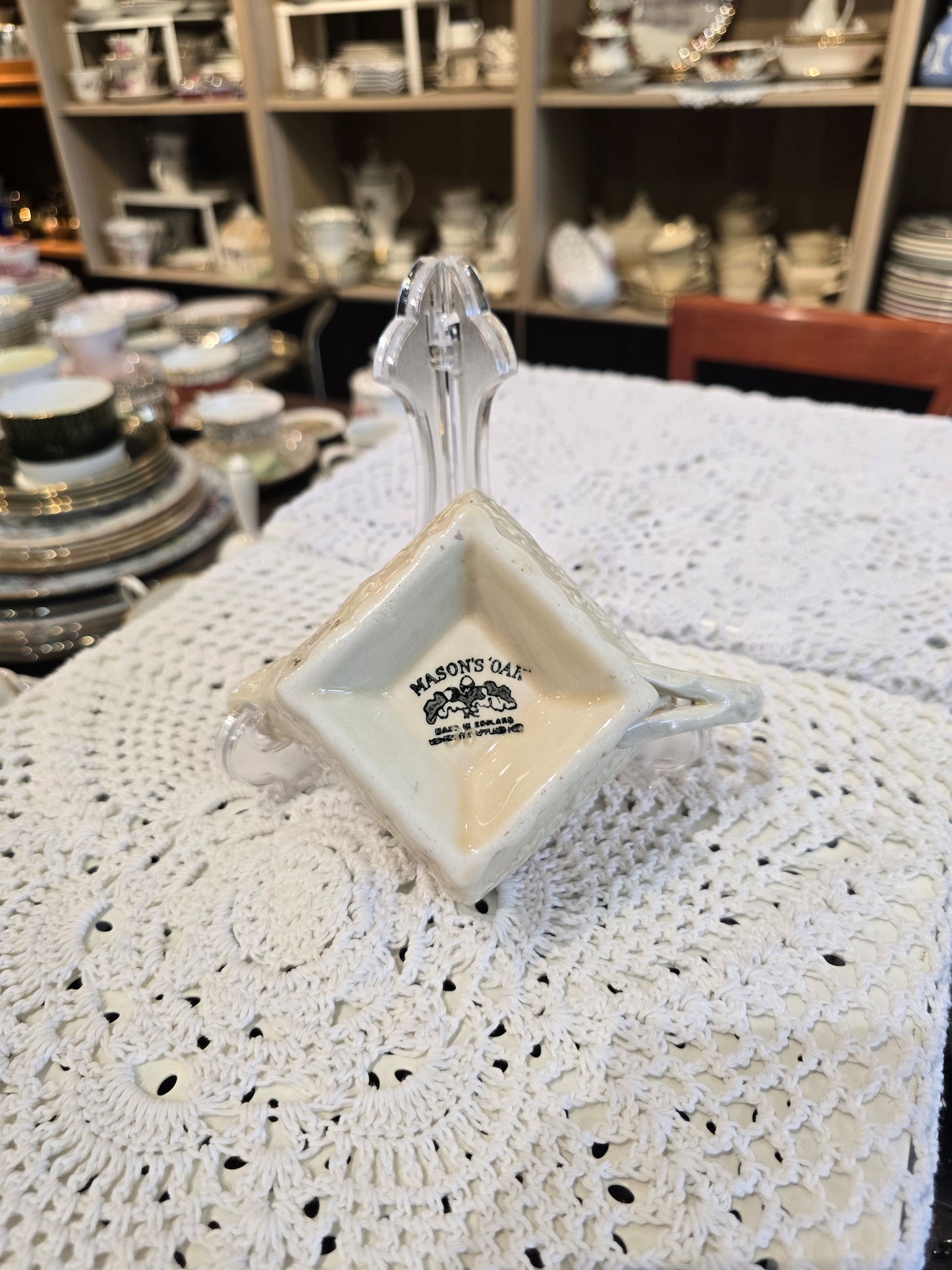 Mason "Oak" Milk Jar