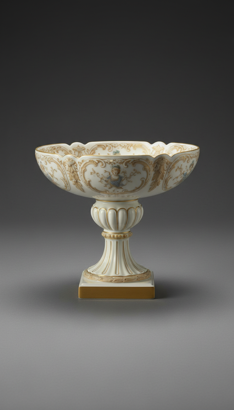 Regency Porcelain Compote Bowl
