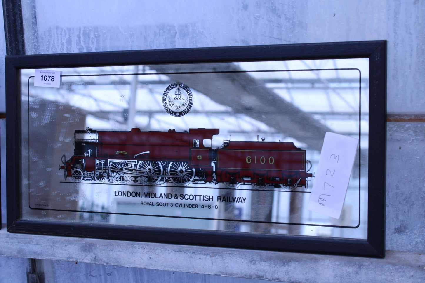 Royal Rail Mirror - Royal Scot