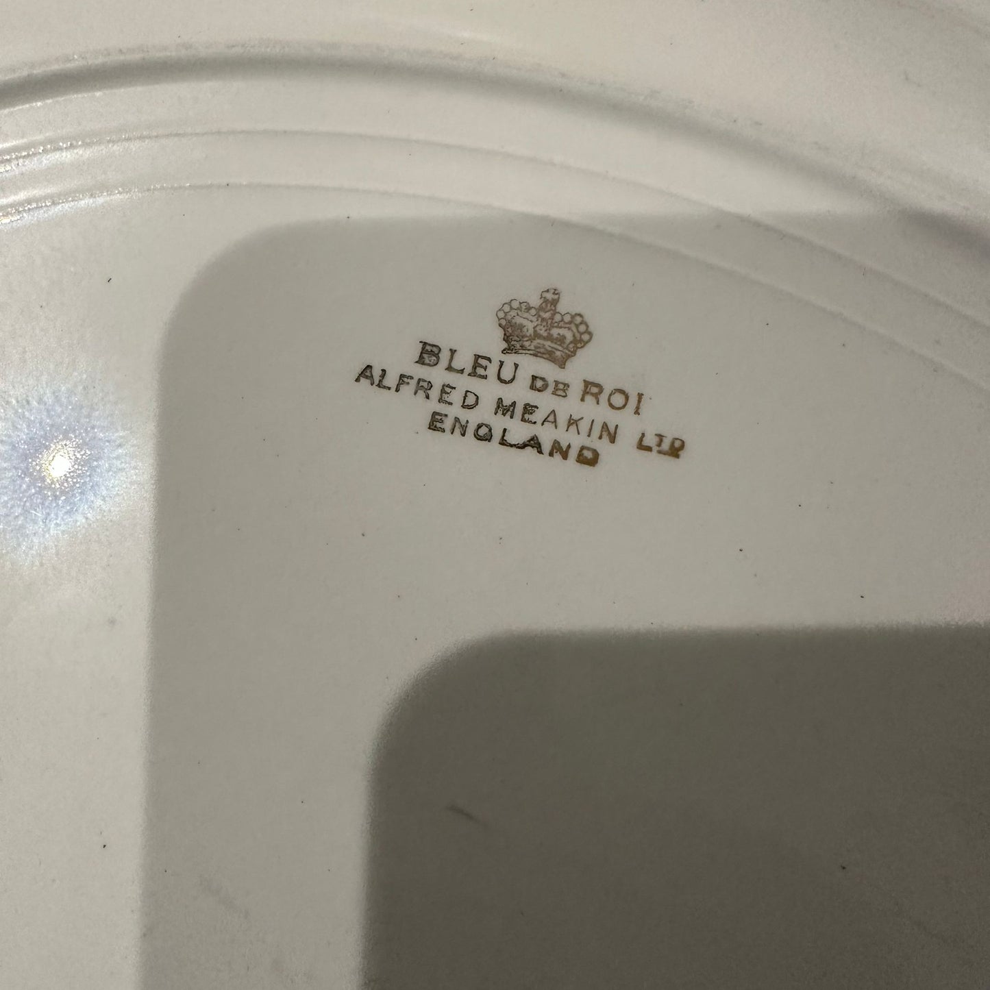 Antique Alfred Meakin Oval Shape Serving plate