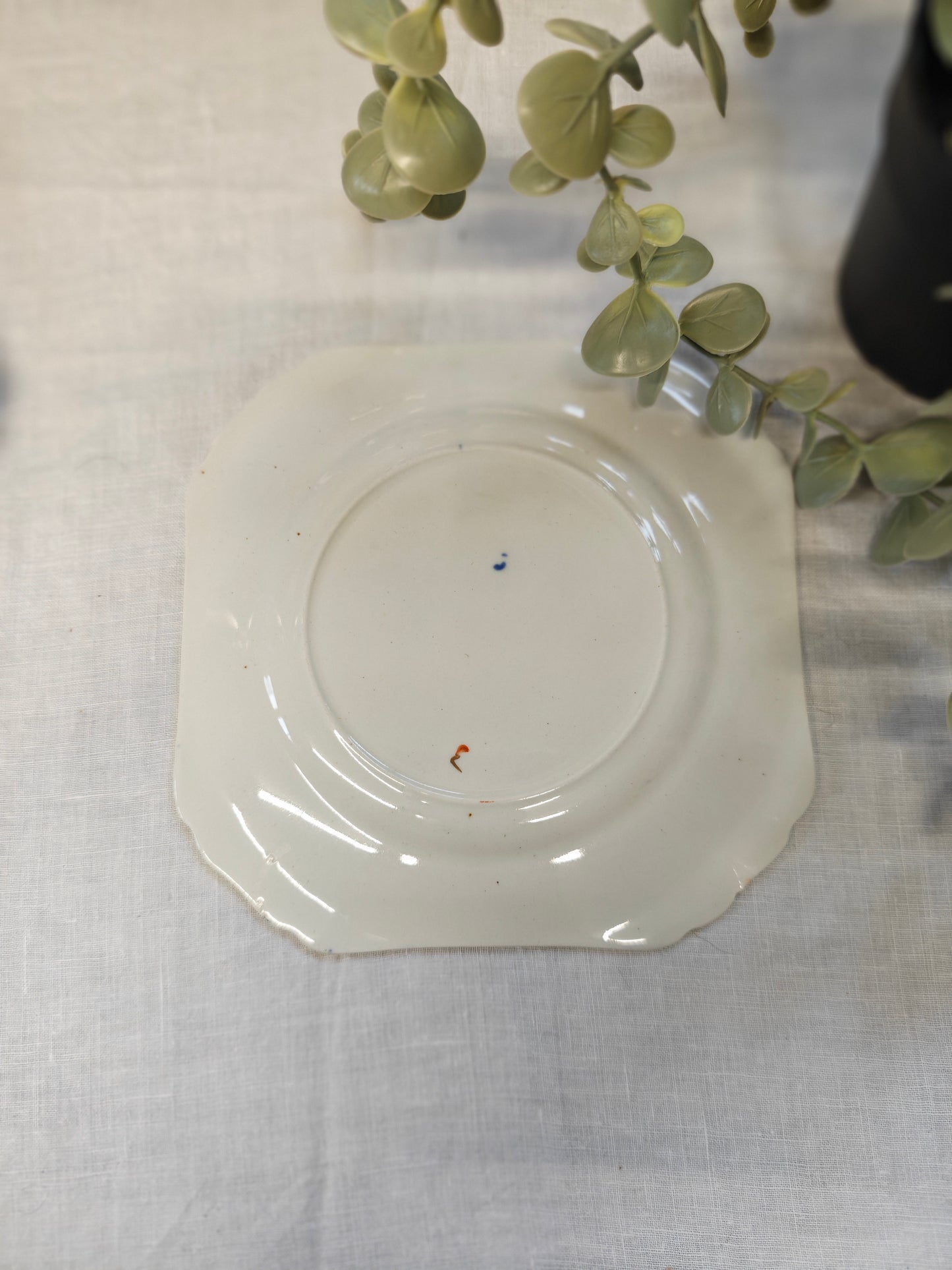 Antique 1920 T. Hughes & Son Ltd Juan Pattern Imari Style Plates