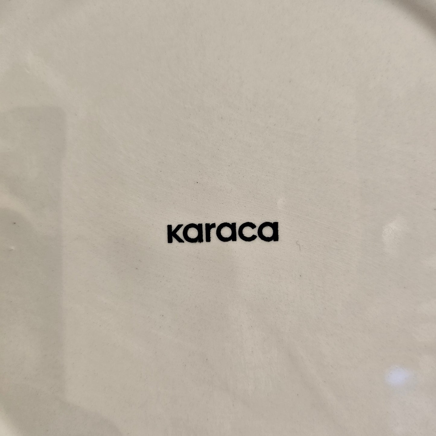 Karaca Vintage Pink & Cream Floral Toile Rimmed Plate (26cm)