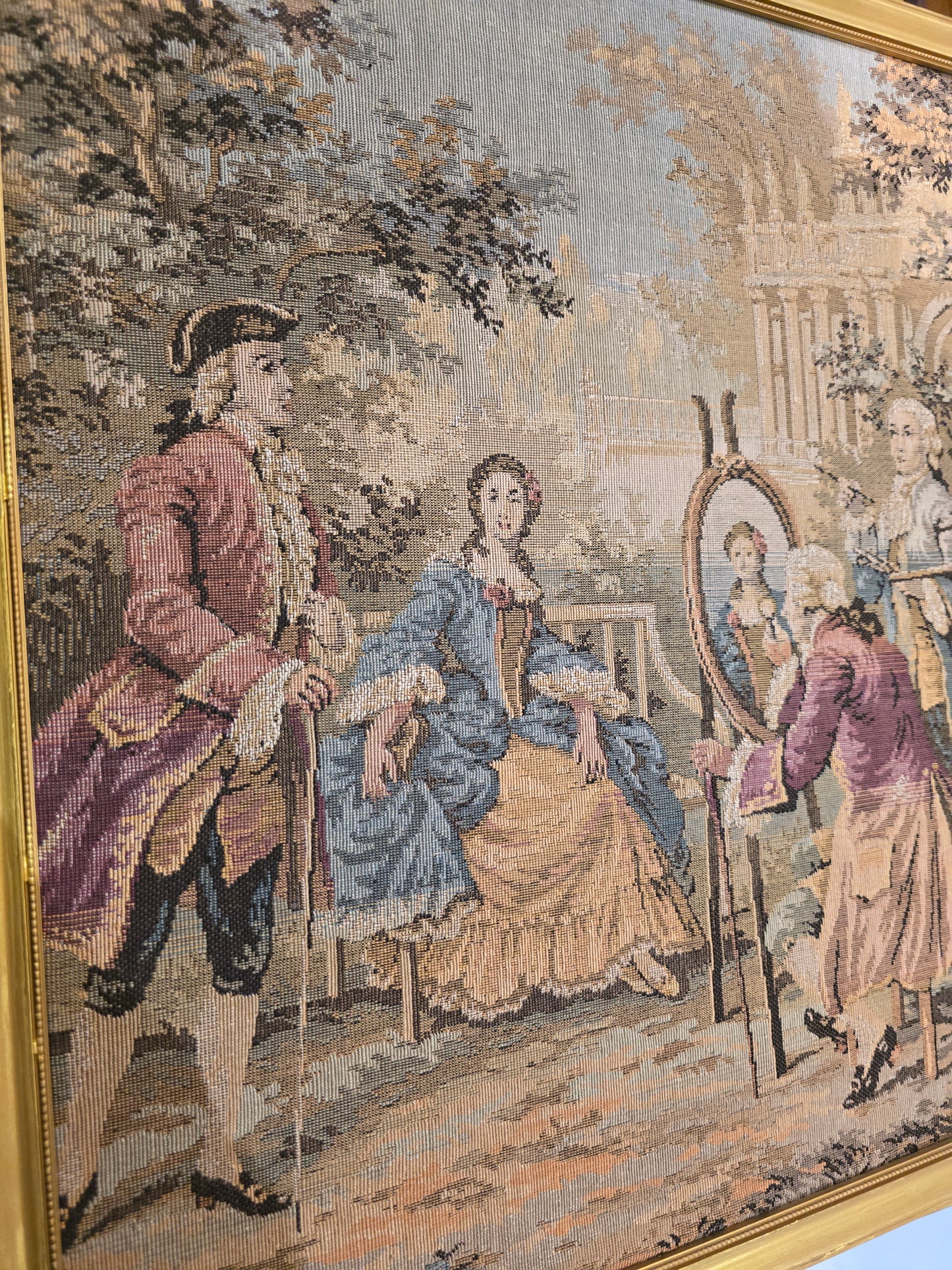 #12003 Original Vintage Tapestry wall art