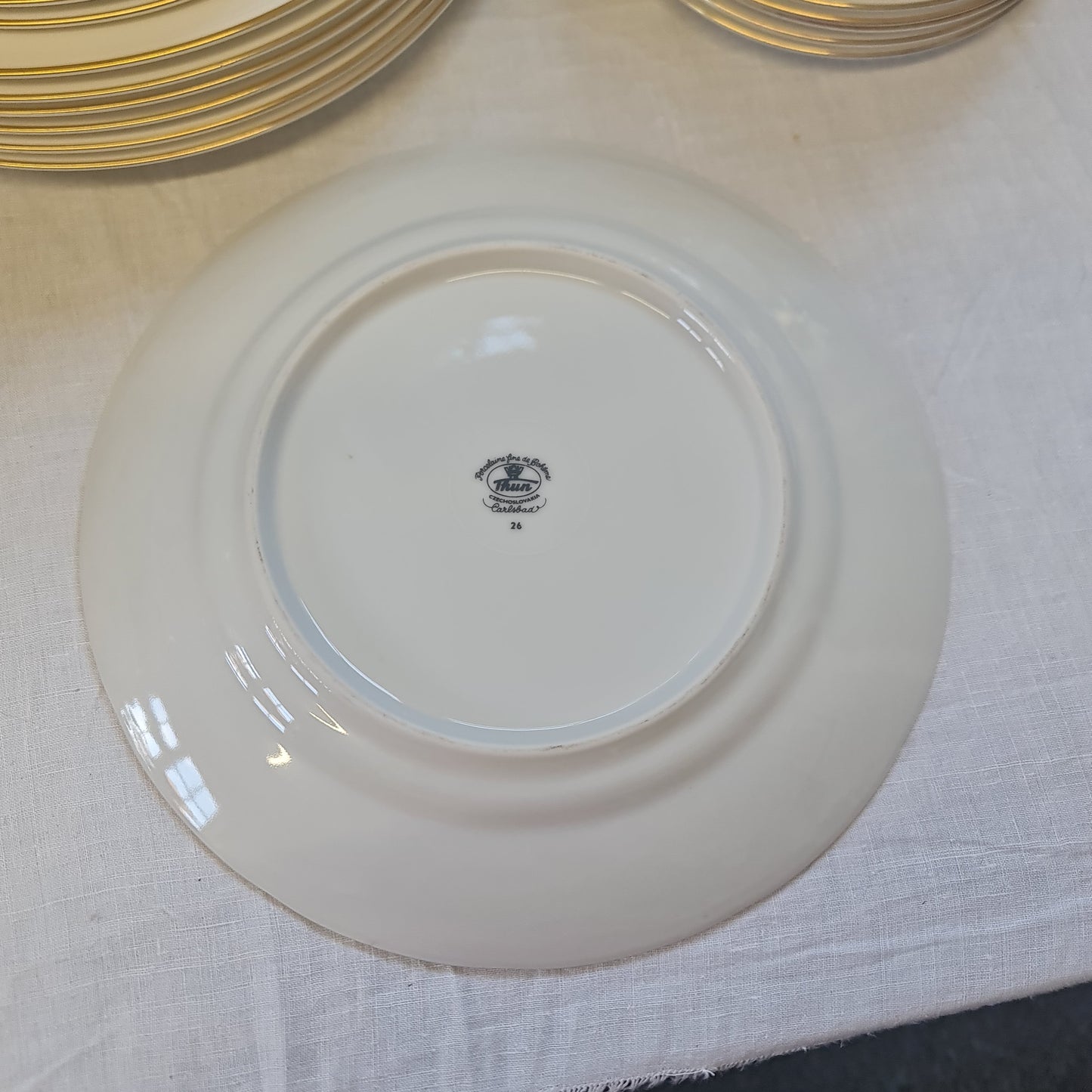 Pretty Vintage Czechoslovakia plate