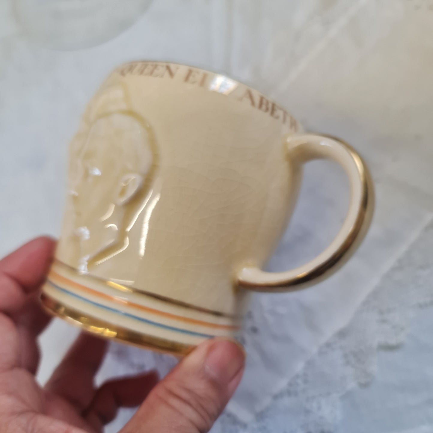 KING GEORGE VI QUEEN ELIZABETH CORONATION 1937 MUG