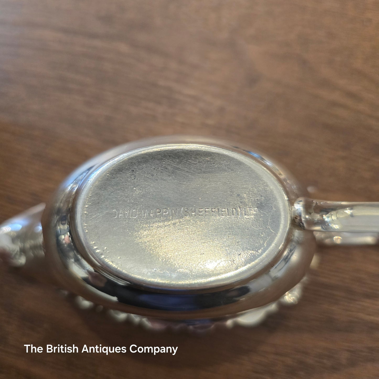 Little Vintage Silver plated sauce Boat - David Mappin (Sheffield)