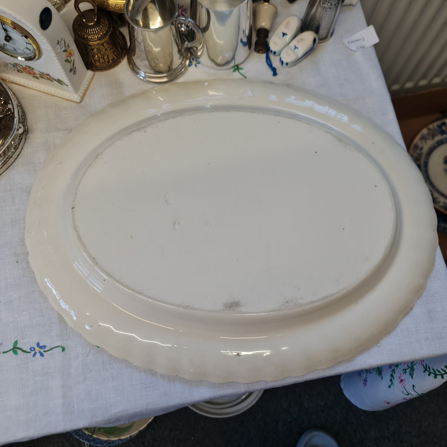 19th century spode copeland wild bird series big oval platter 43 x 33cm