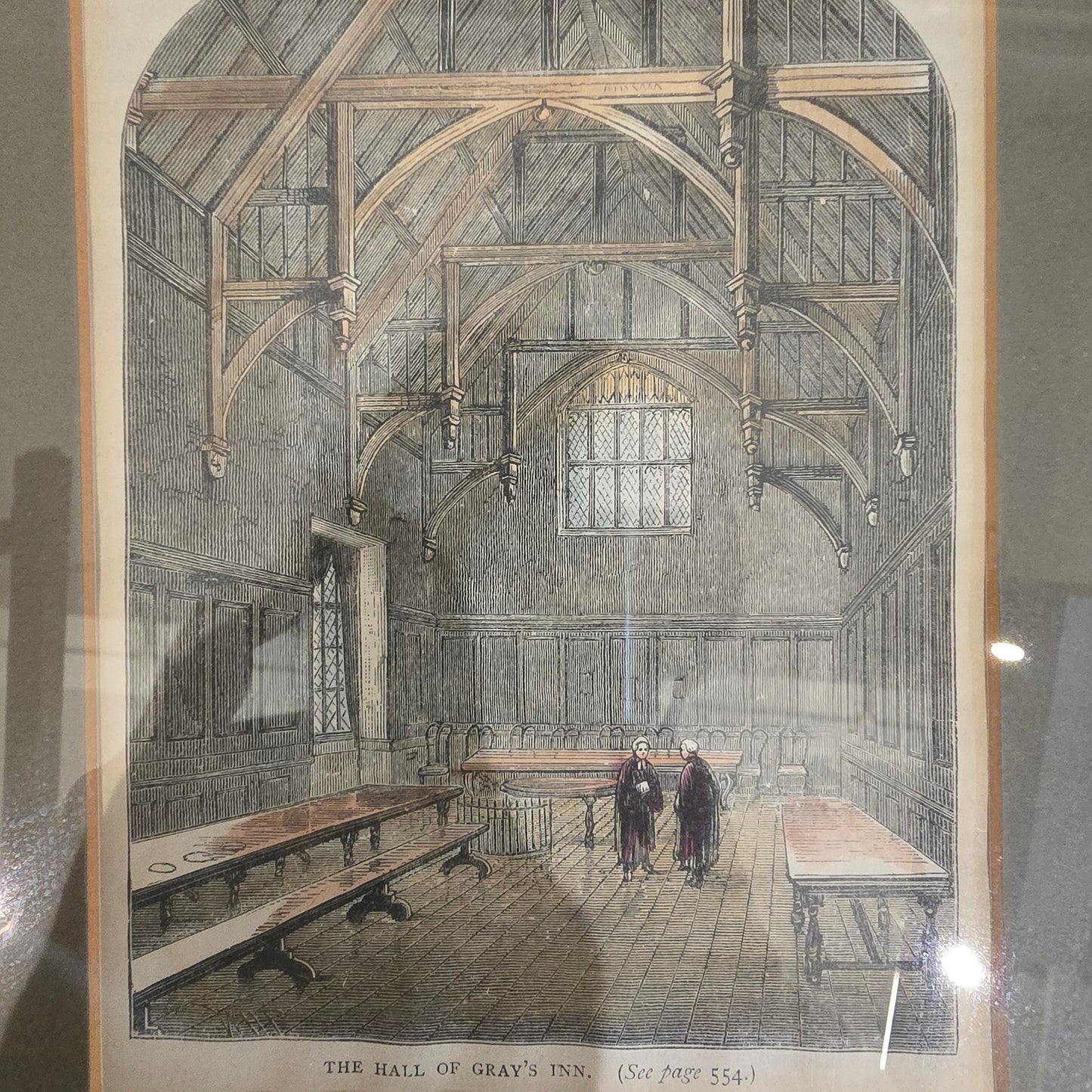 Heritage Print if Hall of Gray Inn