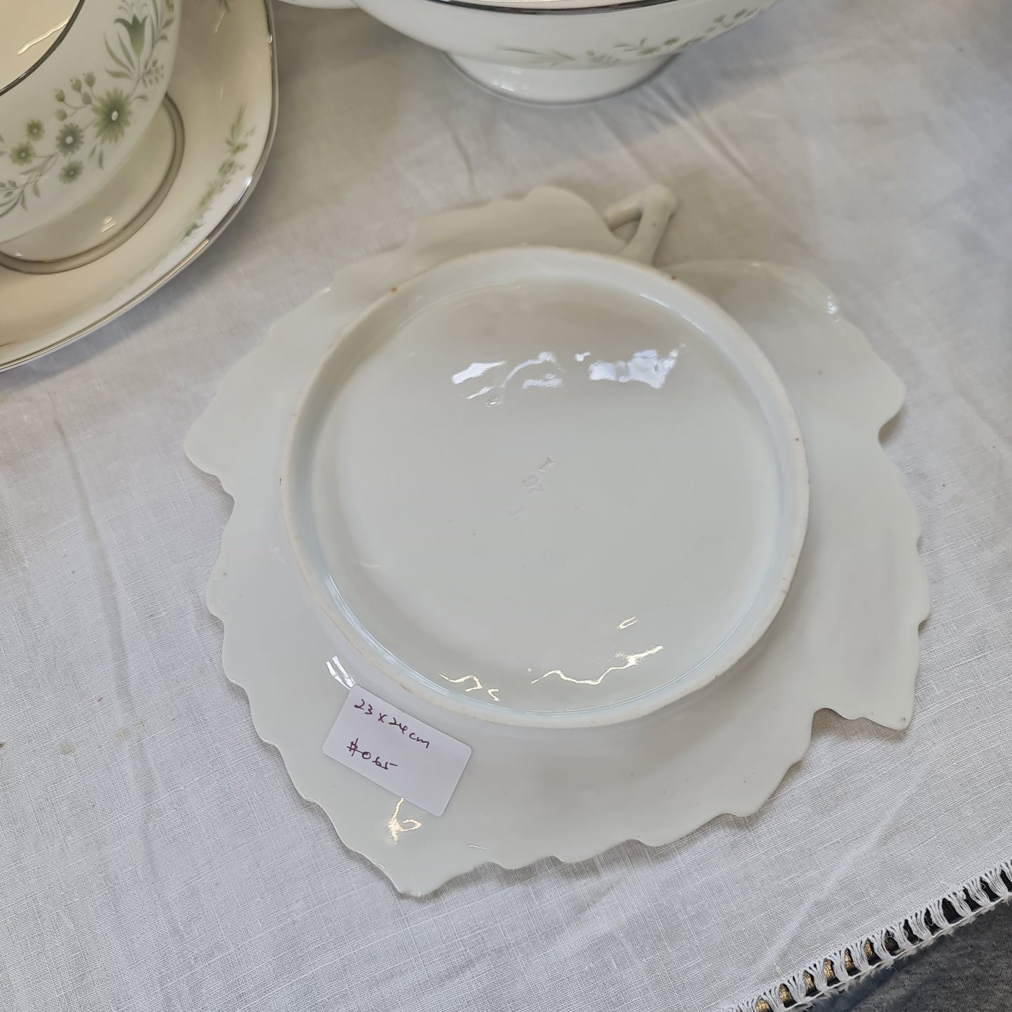 Antique likely Franz Anton Germany handpainted plate