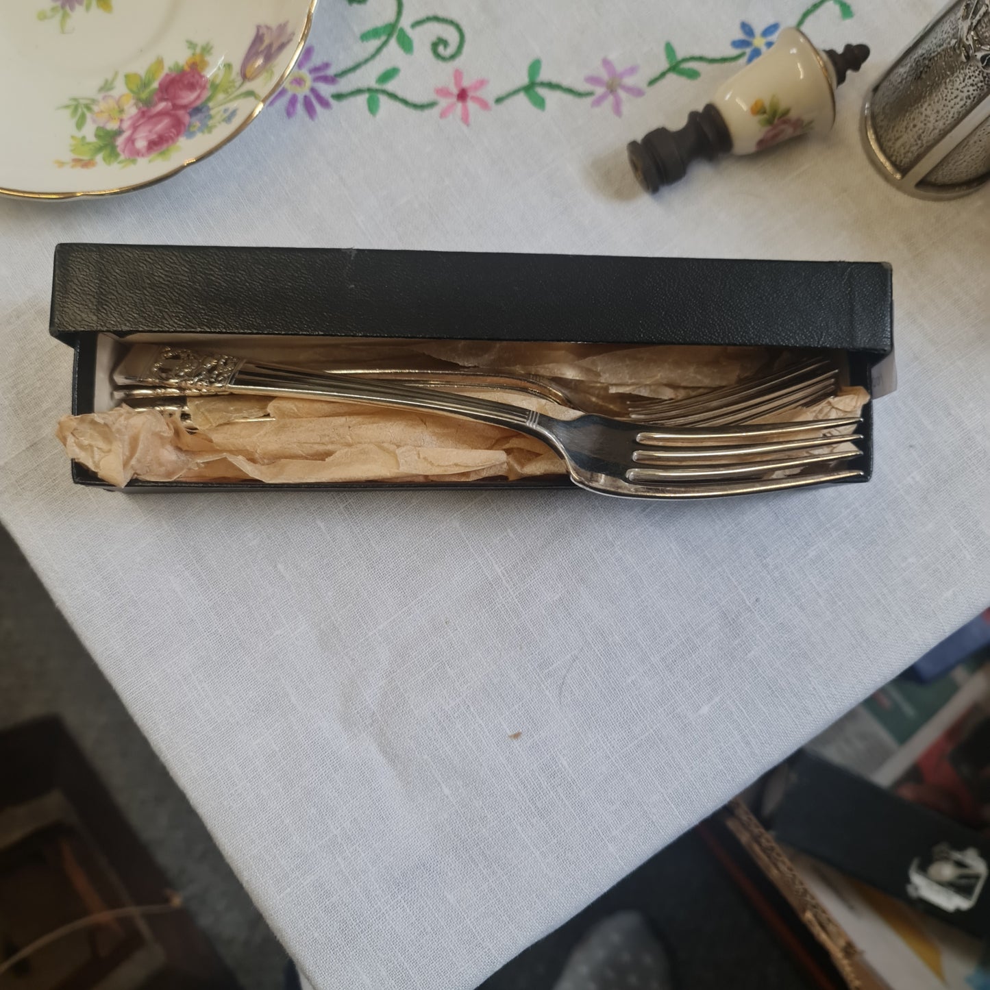 High quality silver plated dinner forks