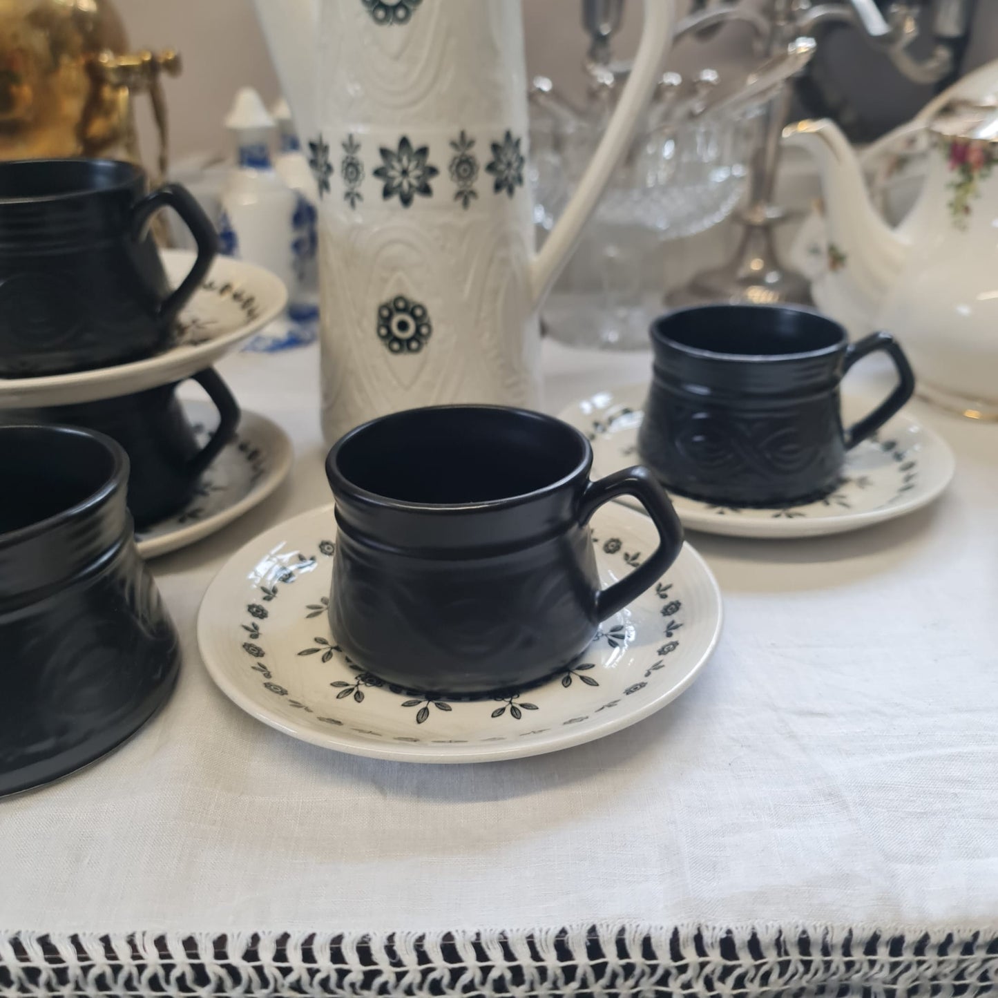 Rare J&G mid century coffee set