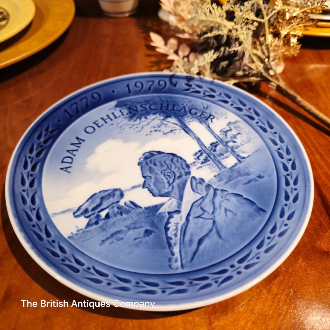 Royal Copenhagen collectible plate from 1977, 1978, and 1979 celebrate legacy, discovery, and timeless art