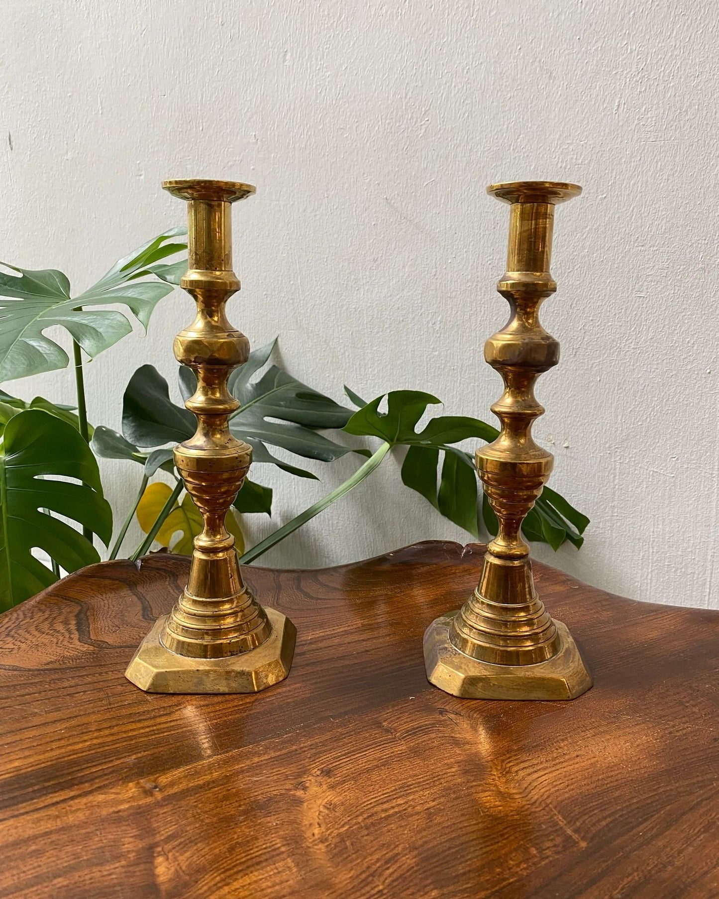 Vintage Brass Candle Holder