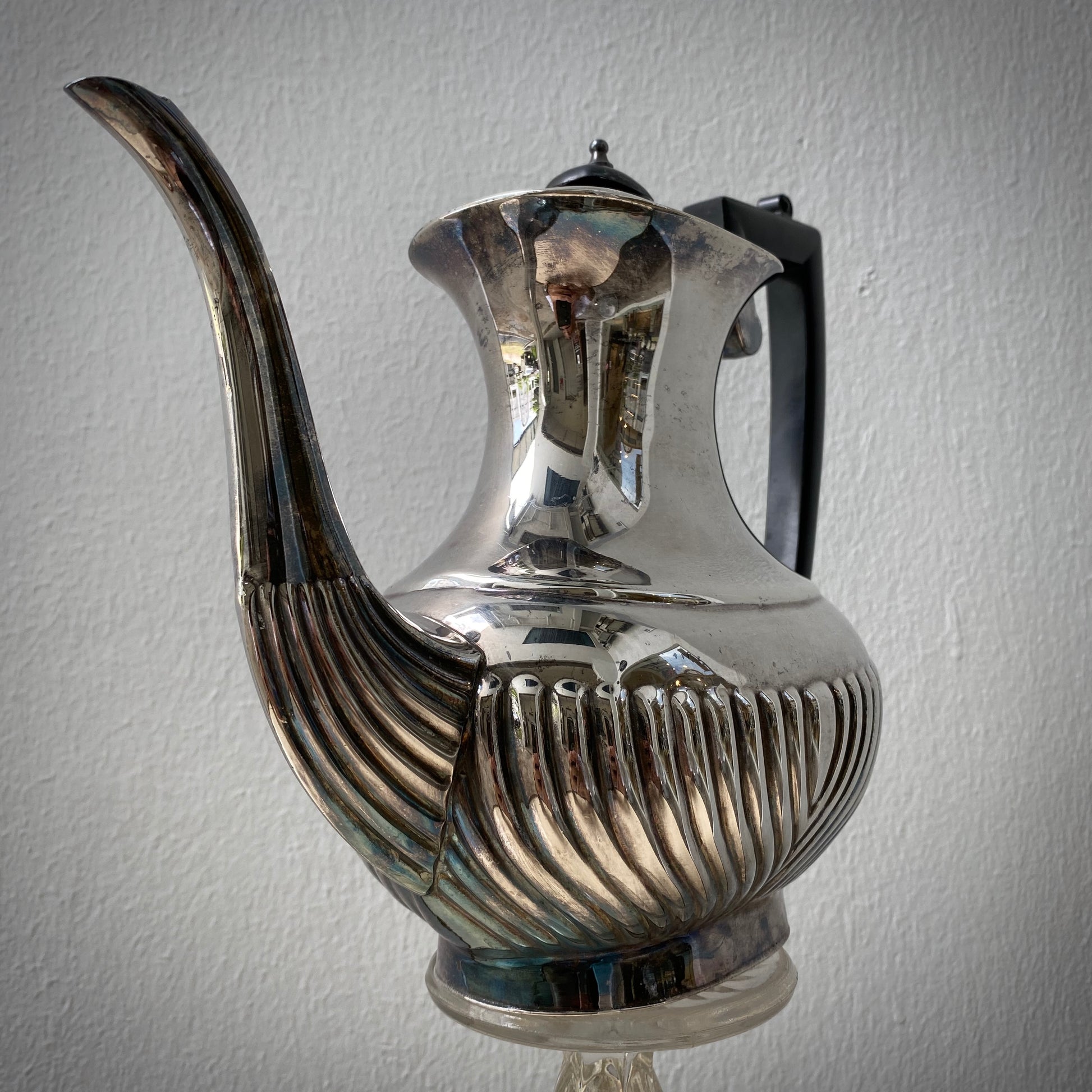 Georgian Silver Plated Coffee / Tea Pot