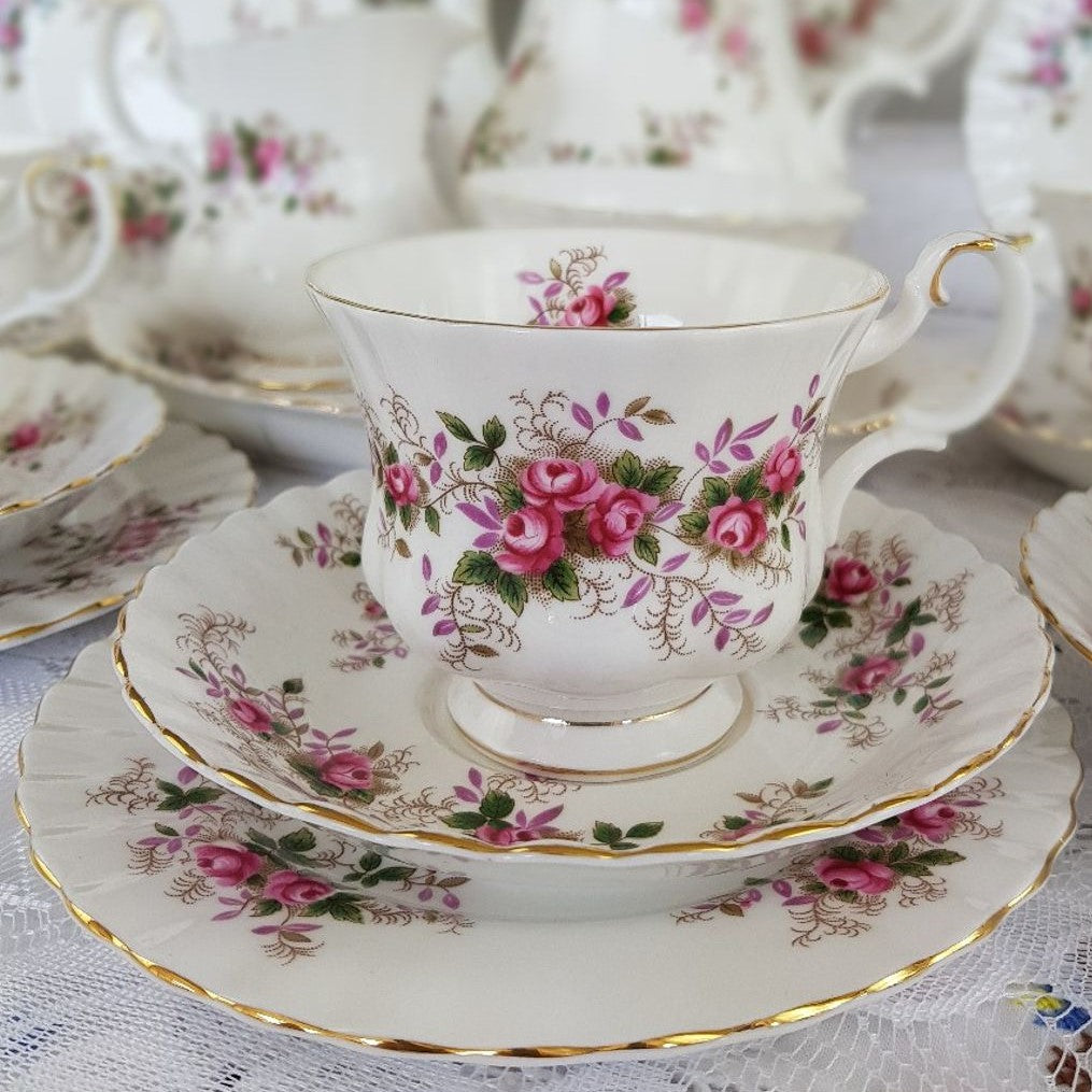 Royal Albert Lavender Rose Tea set Trio