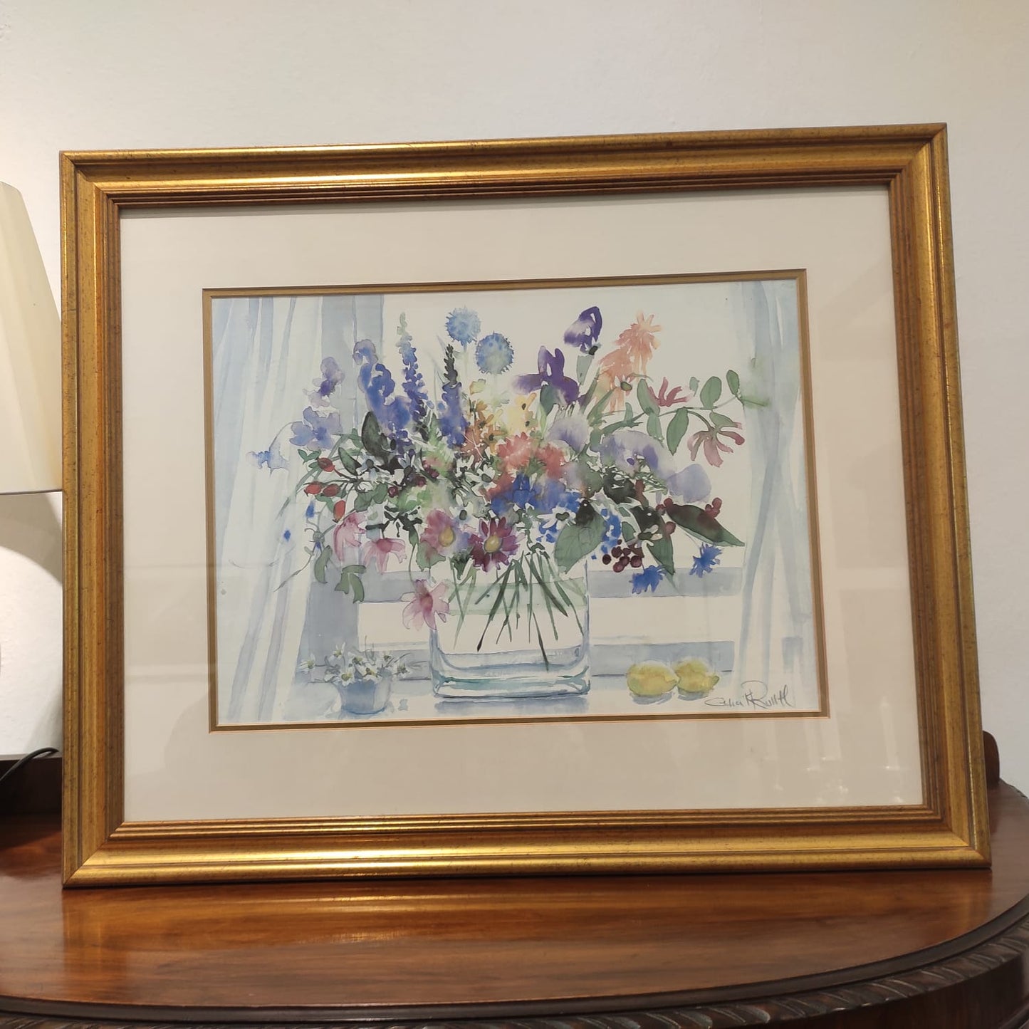 Summer Splendor Water Painting by Celia Russell