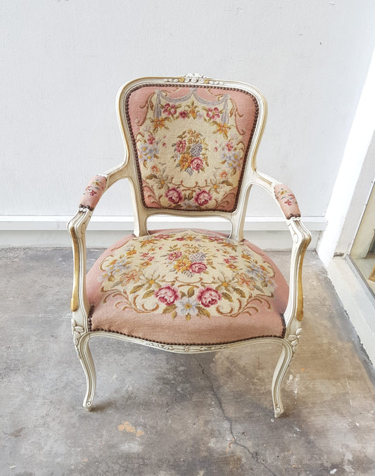 Needle-point French Chair