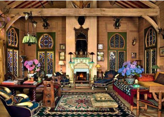 Yves Saint Laurent’s adorable Russian Style Holiday Home By Chrissy Tasker
