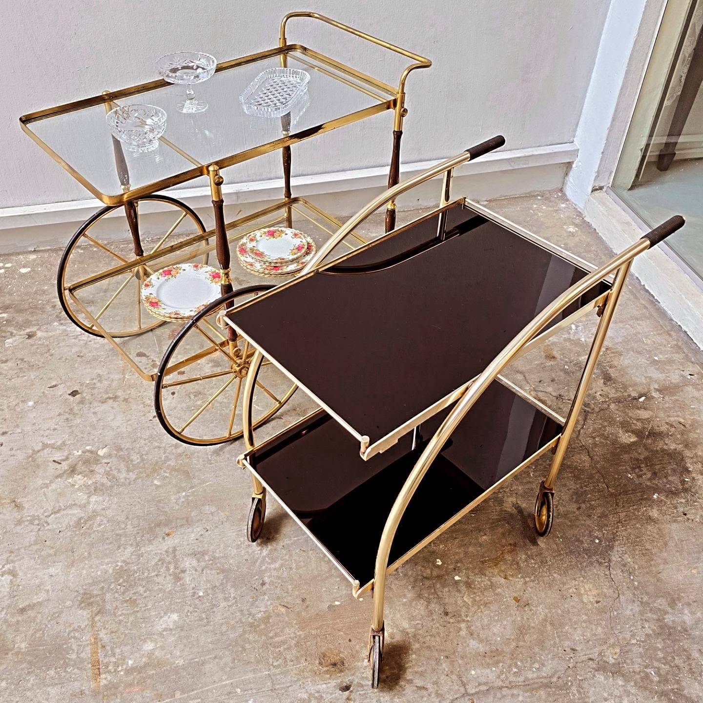 Vintage Drink Trolley / Barcart