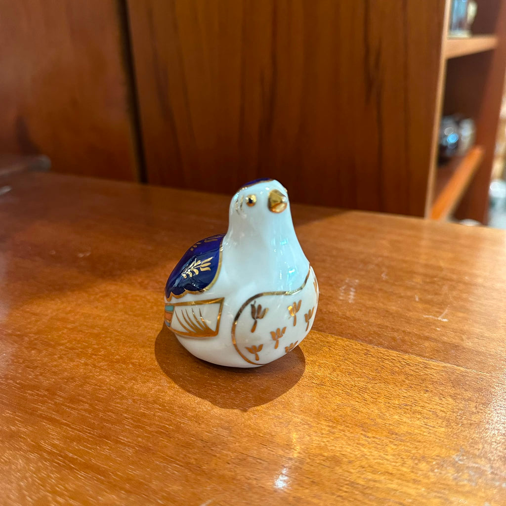 Bellwood Artistic Studio Linchmere Imari Style Porcelain Bird Figurine