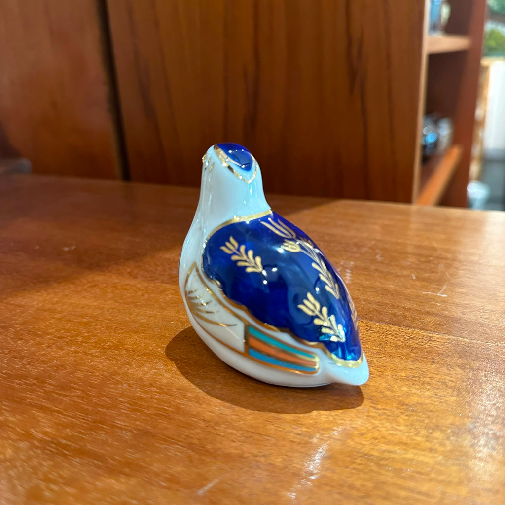 Bellwood Artistic Studio Linchmere Imari Style Porcelain Bird Figurine