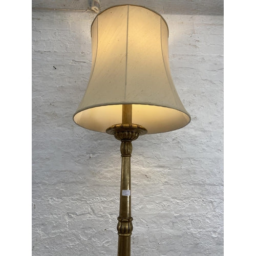19th Century Style Giltwood Floor Lamp