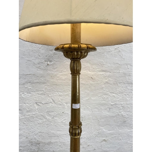 19th Century Style Giltwood Floor Lamp