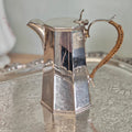 Late Victorian to early Edwardian electroplated coffee pot produced by Richard Richardson