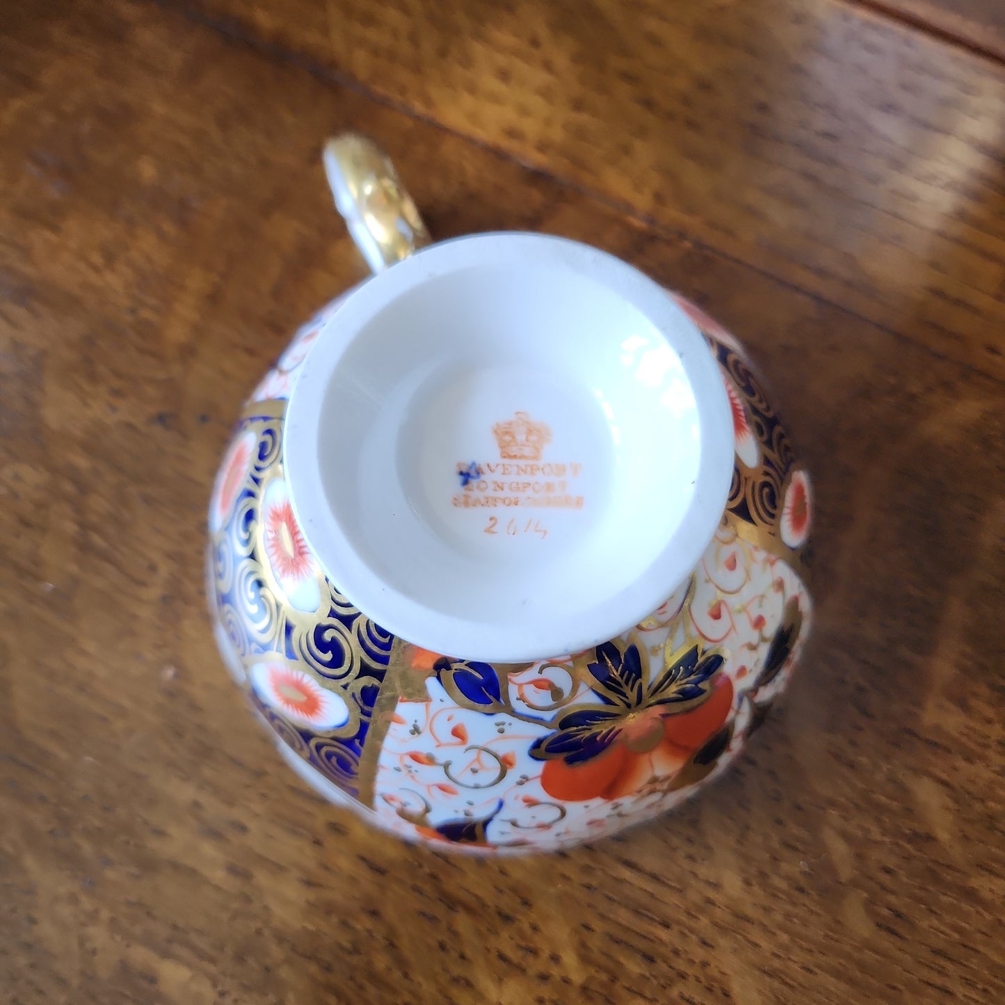 Amazing Davenport imari tea cup