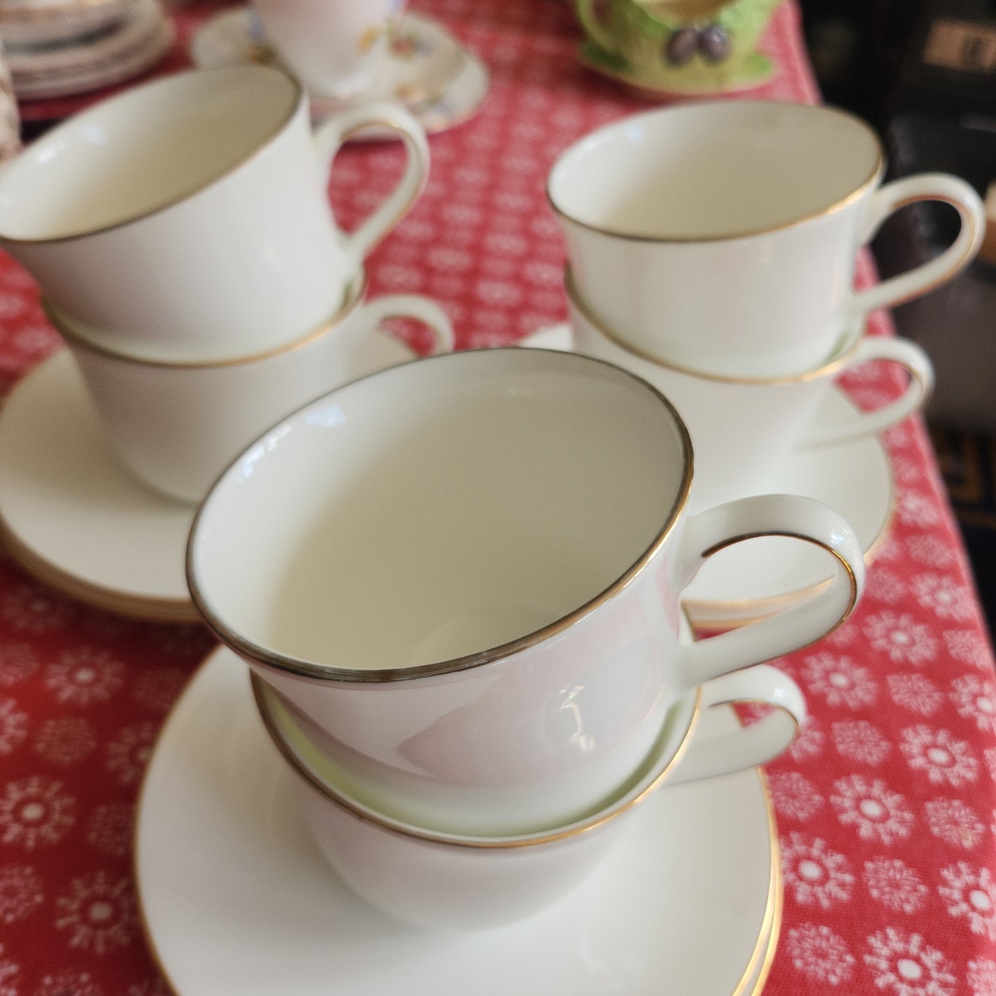 Royal Doulton classic white and gold Teaset