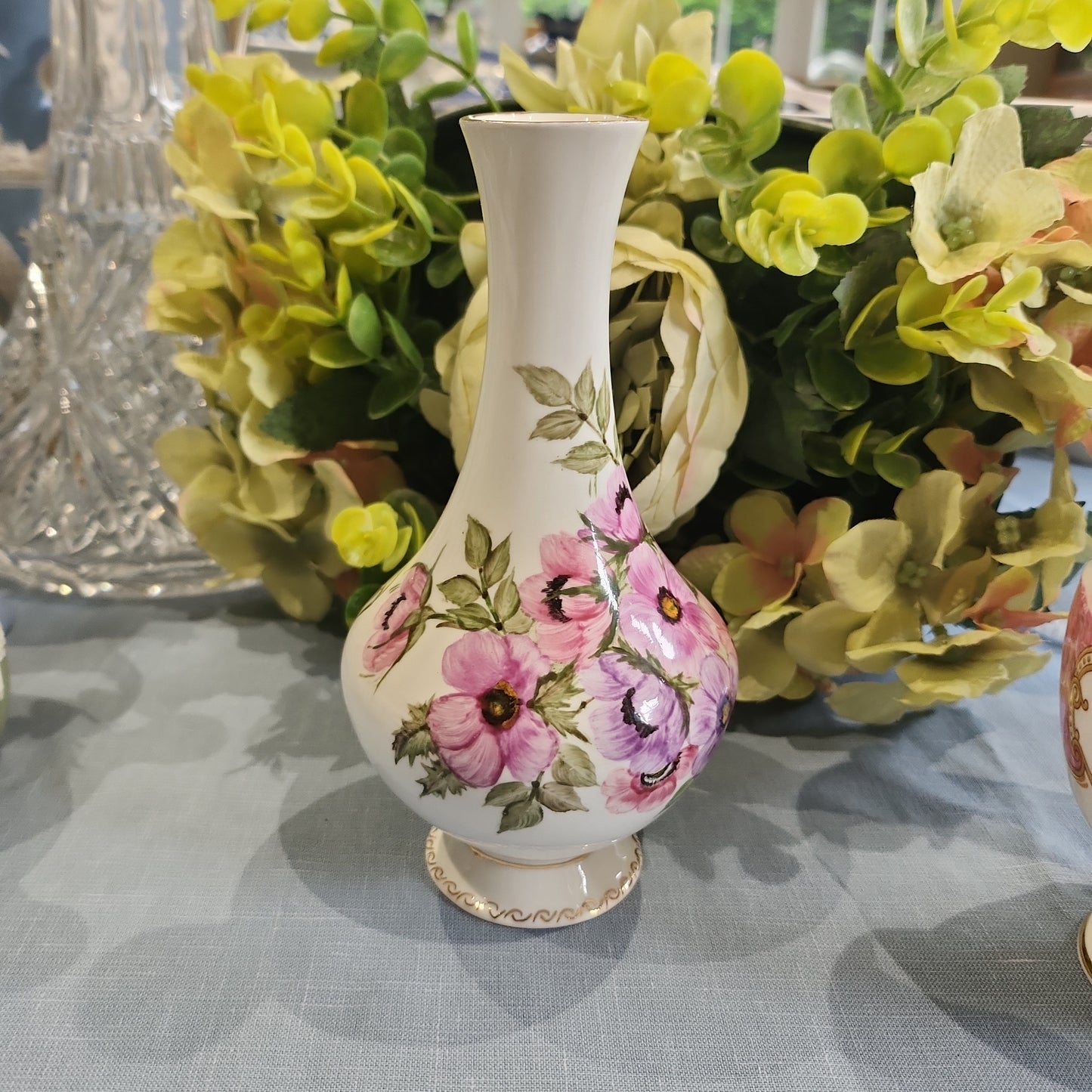 Vintage handpainted vase