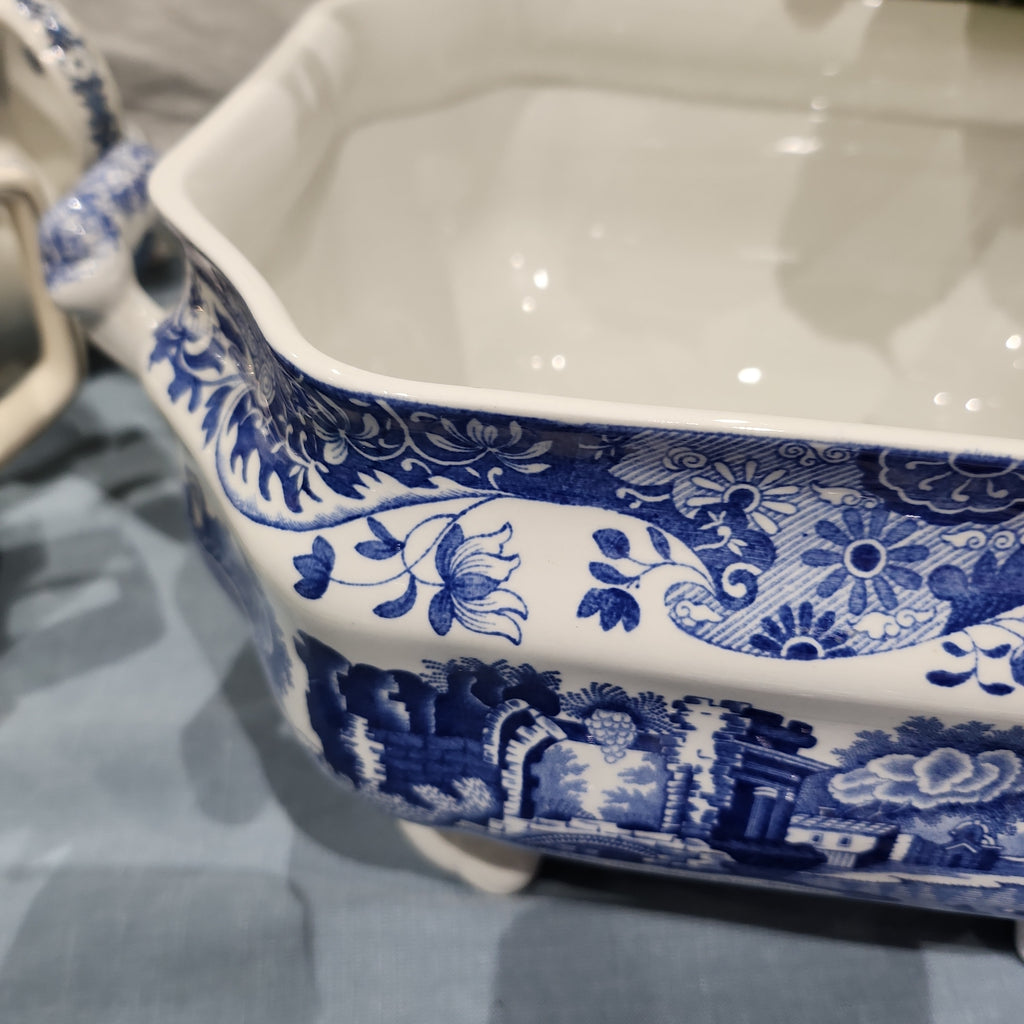 Amazing Rare  Spode Blue and White Big Tureen