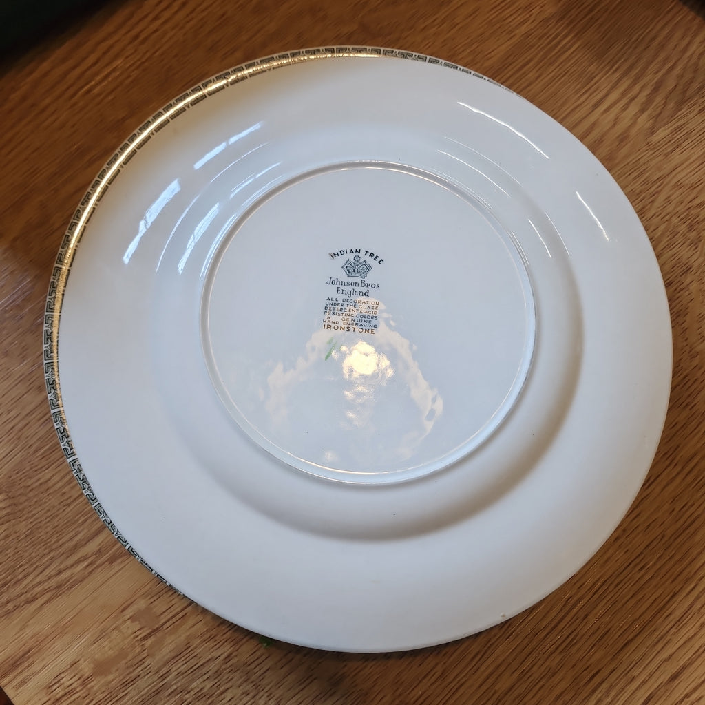 Johnson Brother Indian Tree big dinner plate