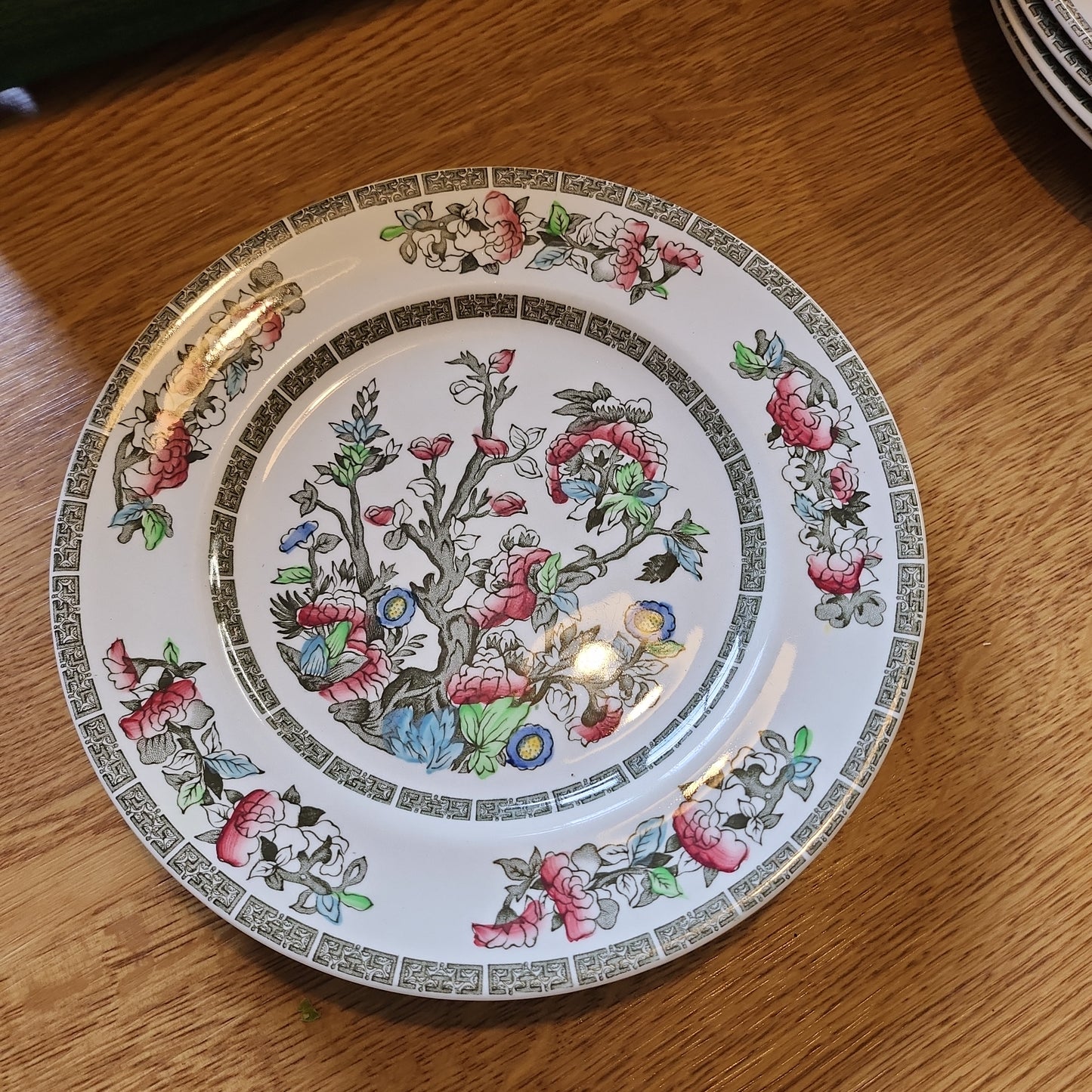 Johnson Brother indian tree 23 cm breakfast plate