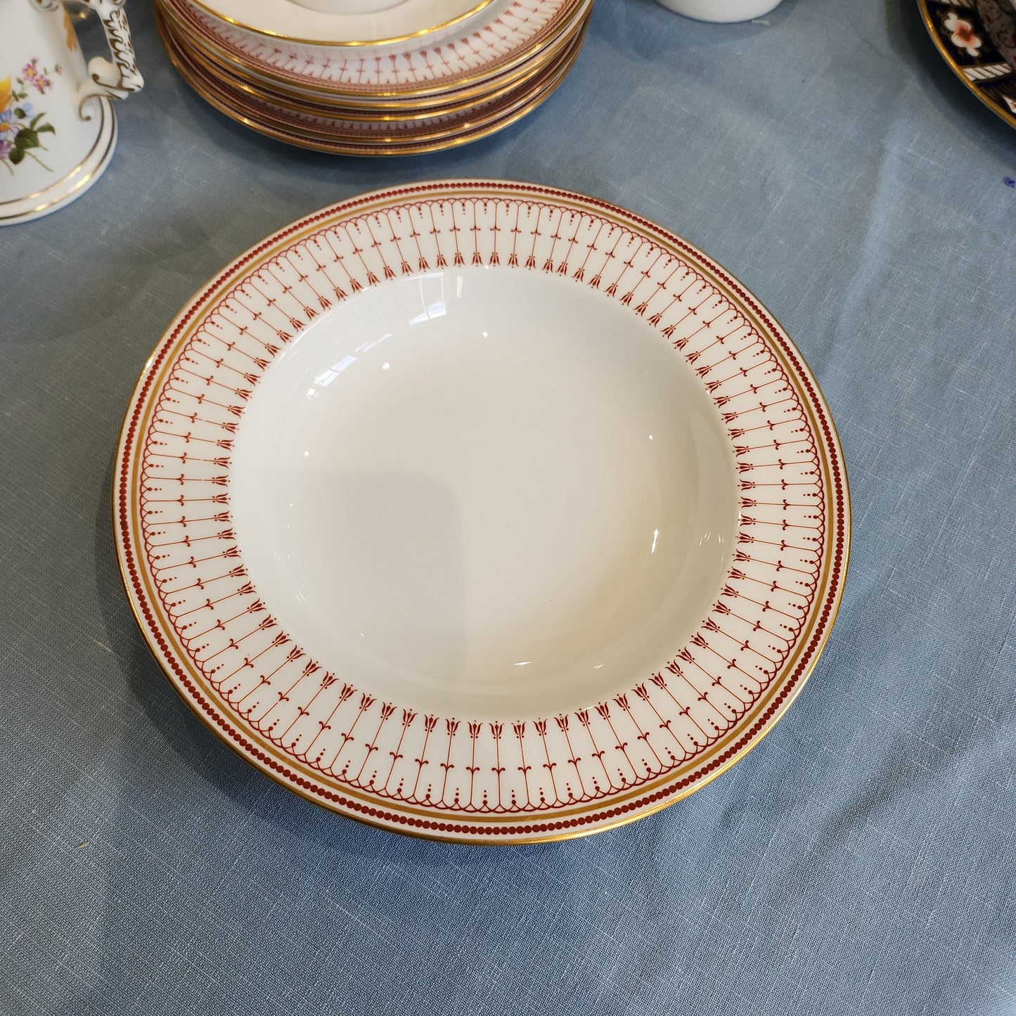 Rare period Spode Kensington soup bowl with rim 20 cm