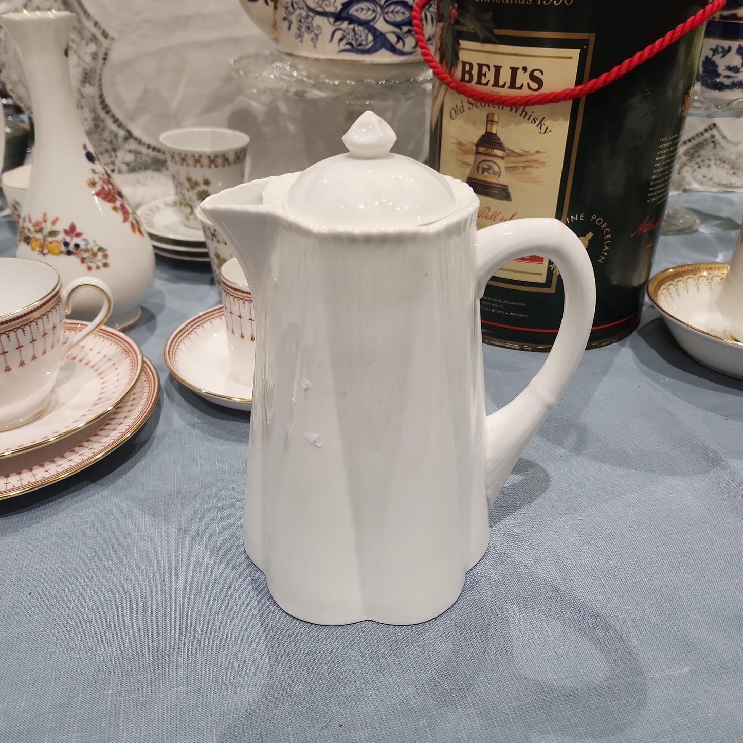 Rare shelley water jug with lid
