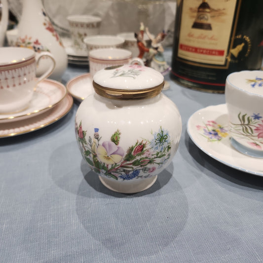 Ansley Wild Tudor Canister with Lid Brand new