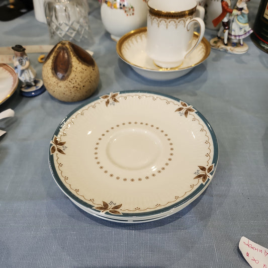 5 x Royal Doulton saucer