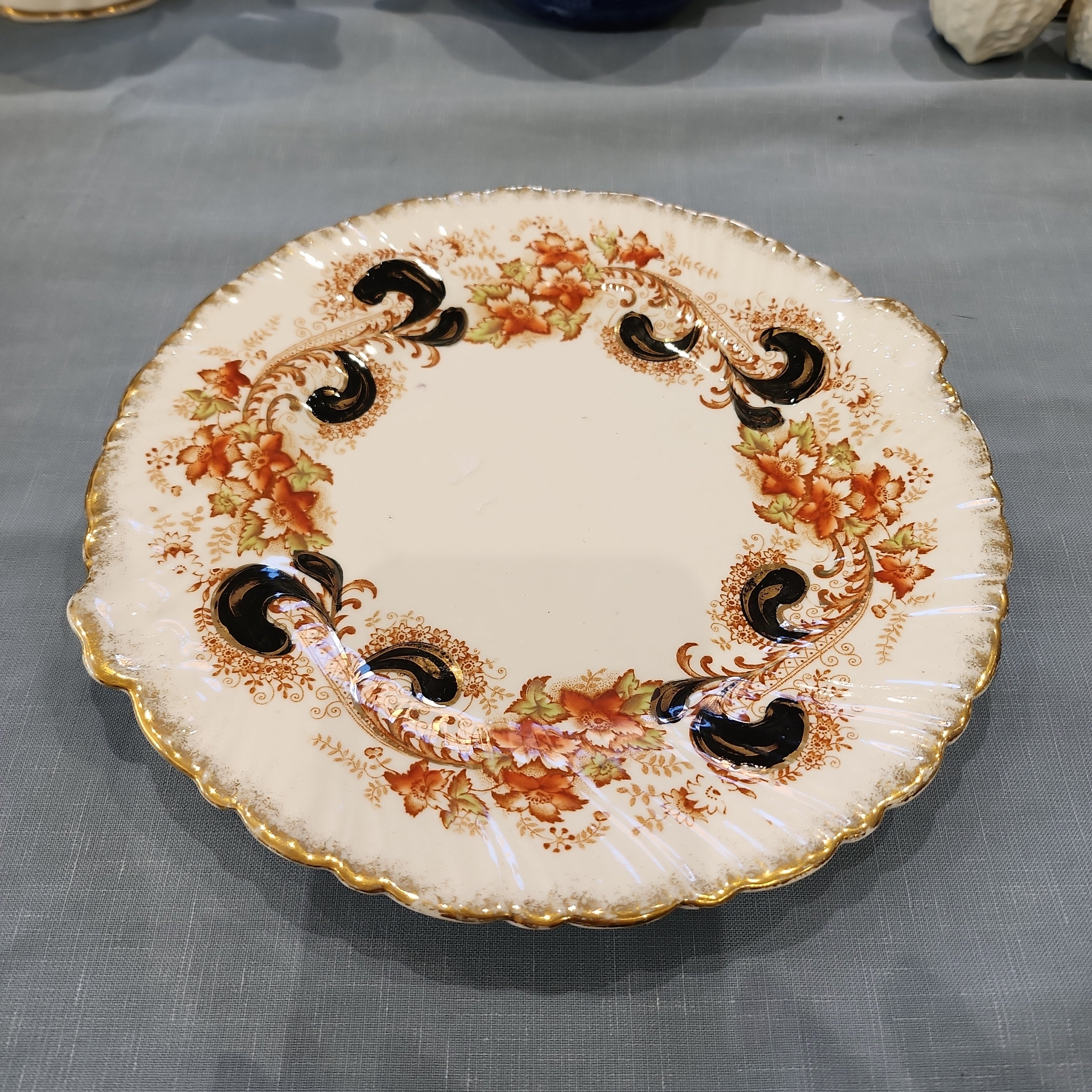 Victorian W H & E sandwich plate