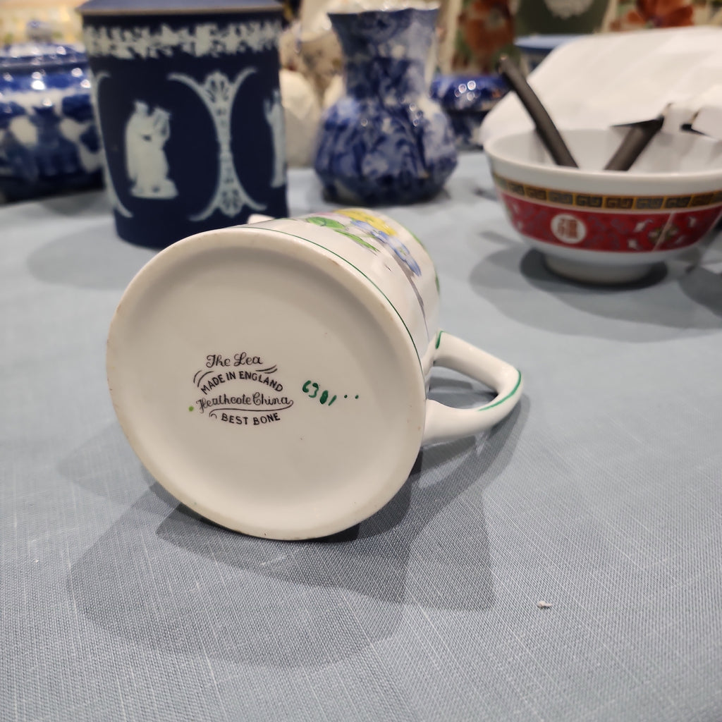 The Lea Heathcote Fine Bone China handpainted milk jug