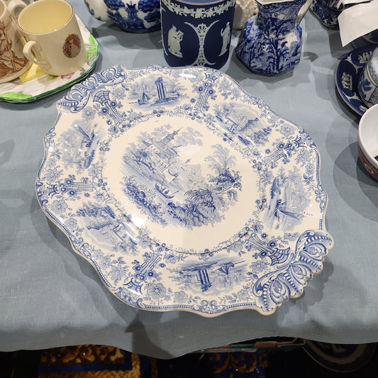 Antique W.R Markora big platter