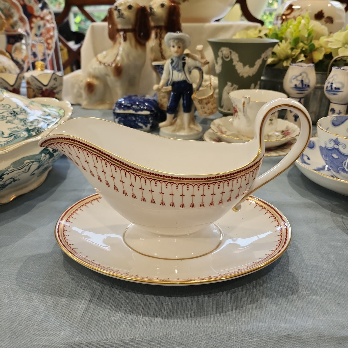 Rare Spode Kensington Big Gravy Bowl Rare1810's pattern