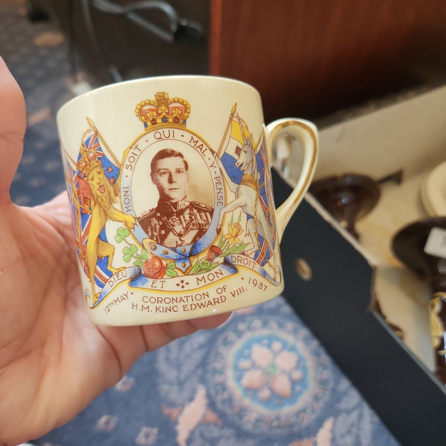 King Eward coronation mug